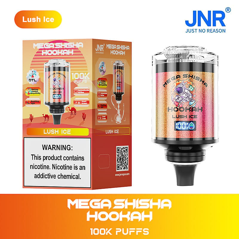 Puff JNR 100K Lush Ice Mega Shisha Hookah