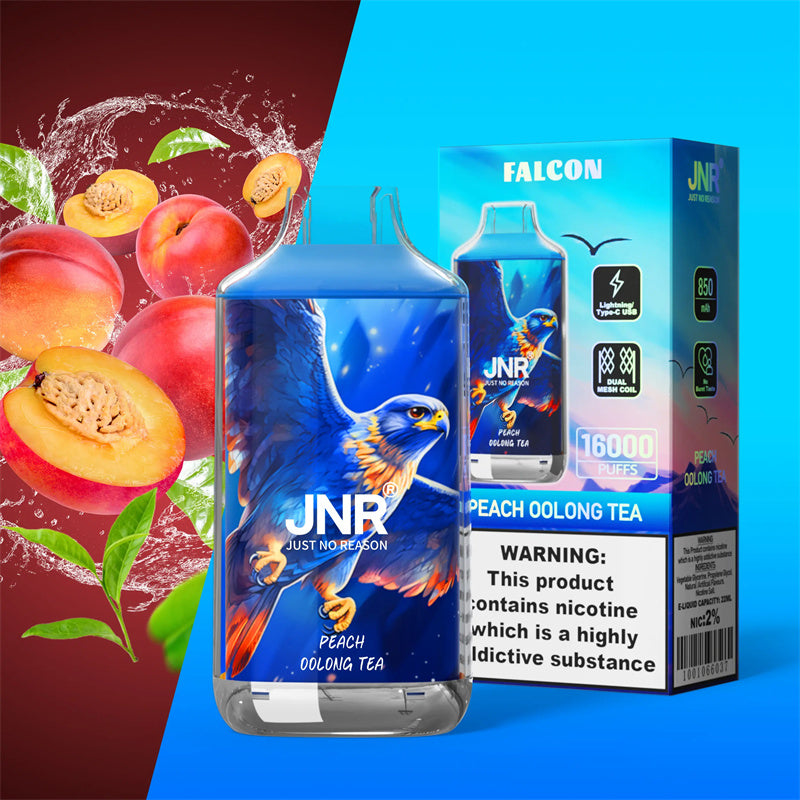 Peach Oolong Tea JNR 16K cigarette électronique jetable