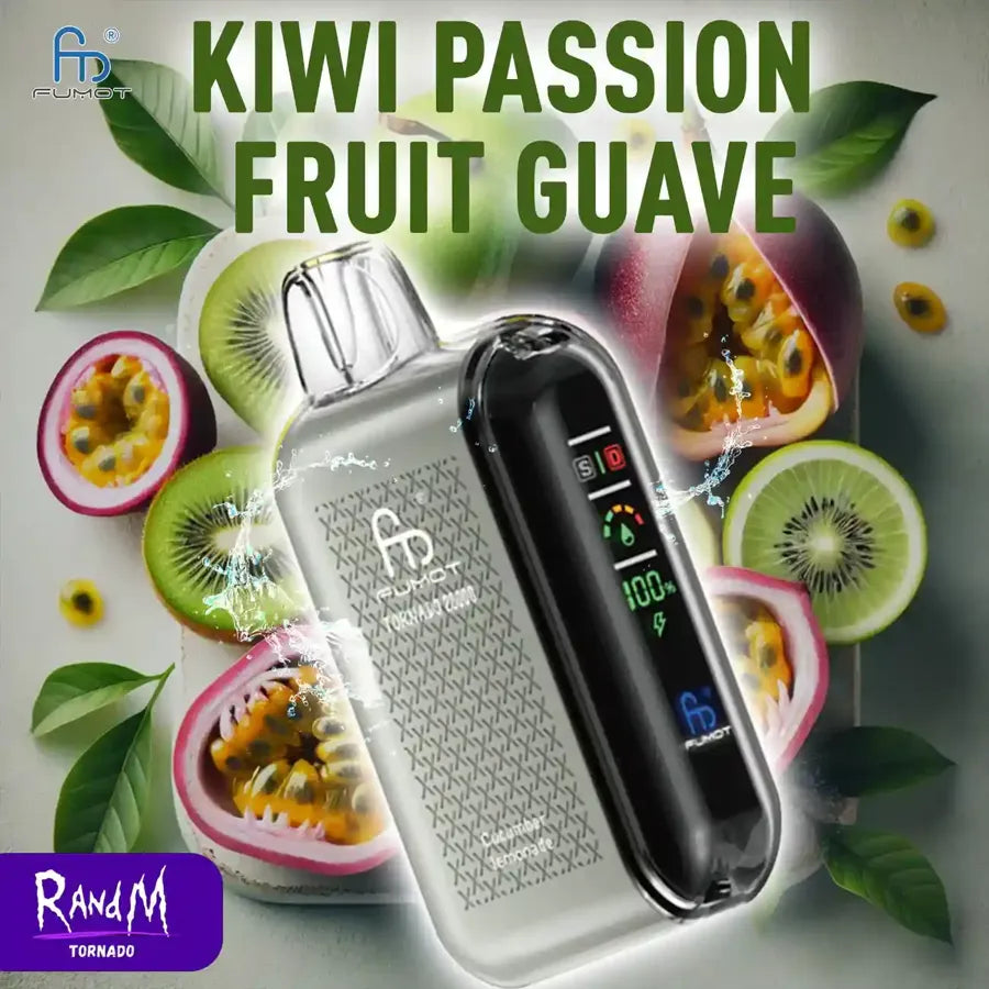 RandM Tornado 20000 Puffs Kiwi Passion Fruit Guava