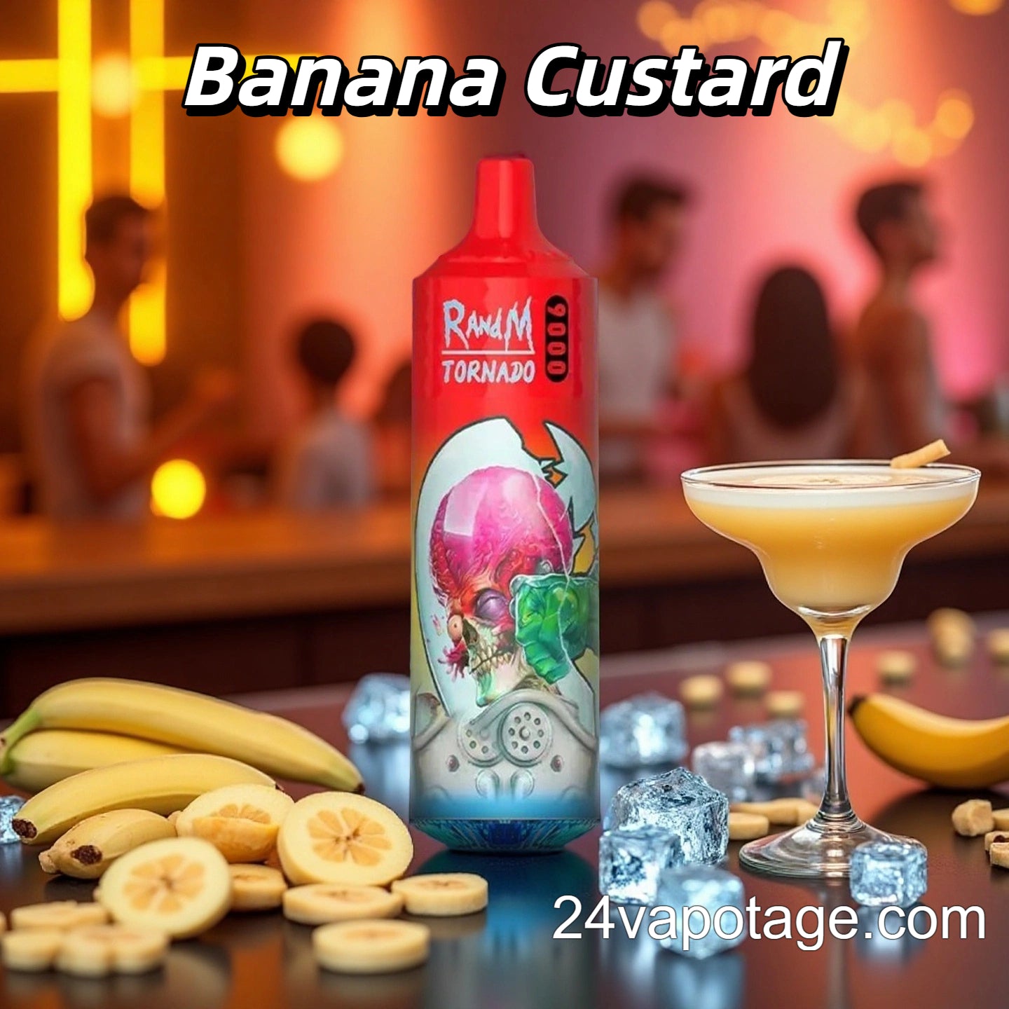 RandM 9K Banana Custard