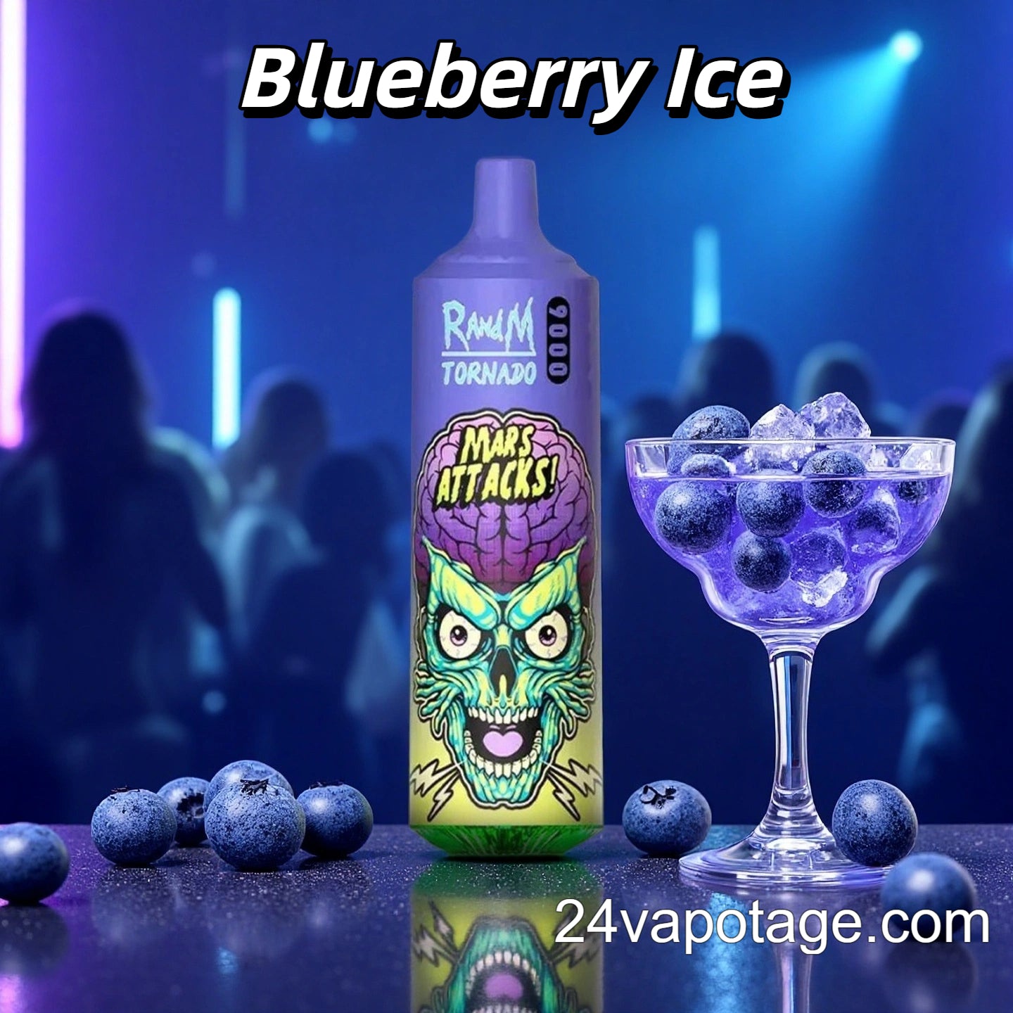 Blueberry Ice RandM Tornado 9000