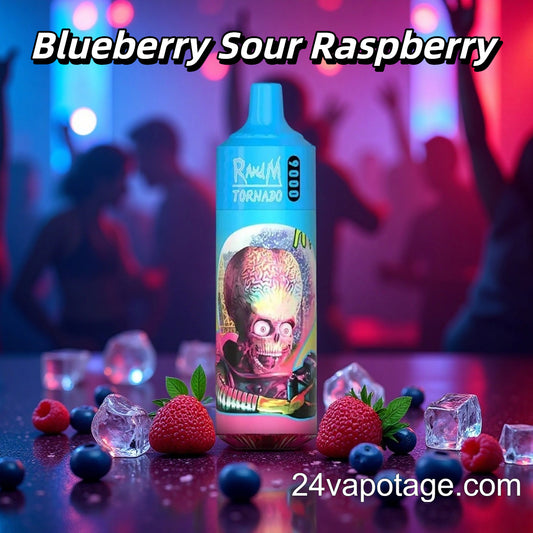 Blueberry Sour Raspberry Randm Tornado 9000