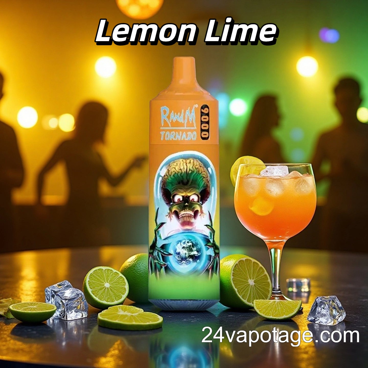 elfbar elfa master akku R AND M Tornado Lemon and Lime 9000 main image 0