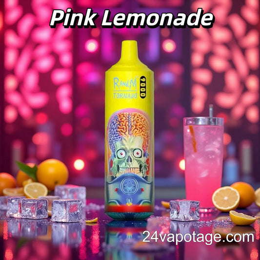 RandM Tornado vape 9000 Puffs Pink Lemonade
