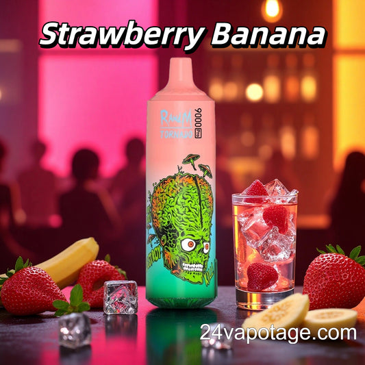 Strawberry Banana RandM Tornado 9000