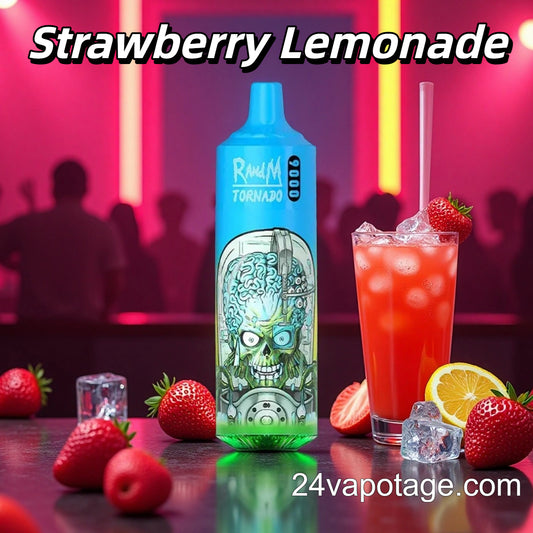 RandM Tornado 9000 Strawberry Lemonade