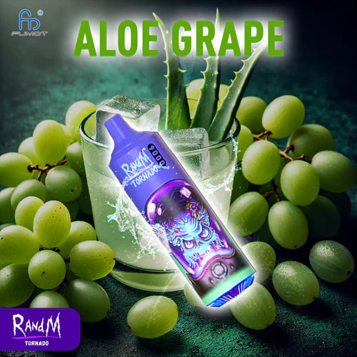 RandM Tornado 9000 Taff Aloe Grape