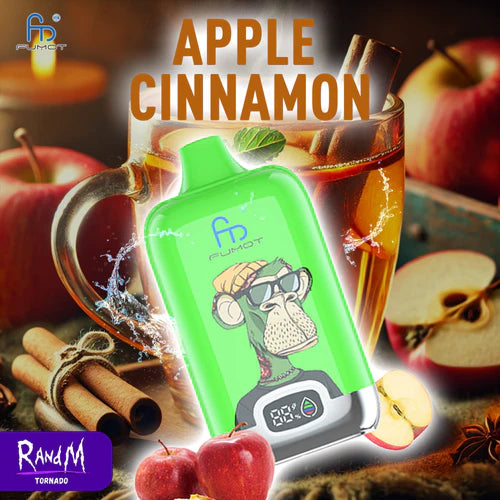Apple Cinnamon RandM Digital Box 12000 Vape