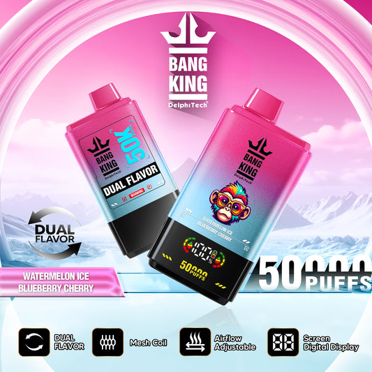 Bang King 50000 Taff Watermelon & Blueberry Cherry