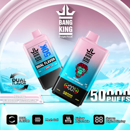 Bang King 50000 Taff Red Bull & Blueberry Watermelon