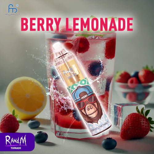 RandM Tornado 7000 Puffs Berry Lemonade 2% Nicotine