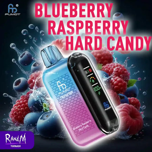 RandM Tornado 20000 Puffs – Blueberry Raspberry Hard Candy