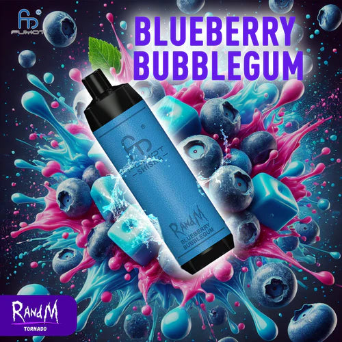 Randm Shisha 10K Taff Blueberry Bubblegum