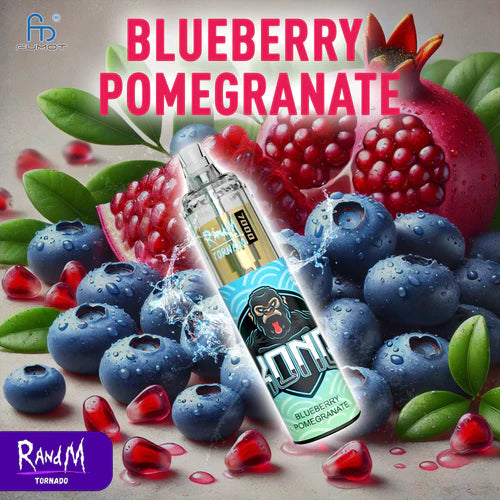 RandM Tornado 7000 Taff Blueberry Pomegranate
