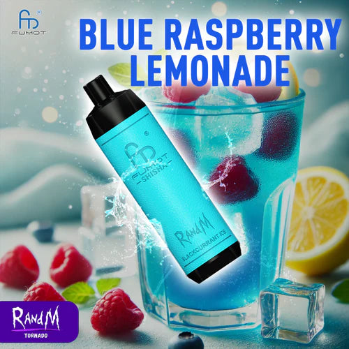 Puff Randm Shisha 10000 Taff Blue Raspberry Lemonade