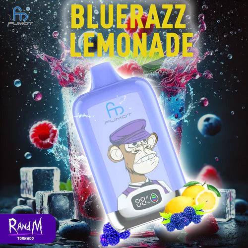RANDM Digital Box 12000 PUFFS Bluerazz Lemonade