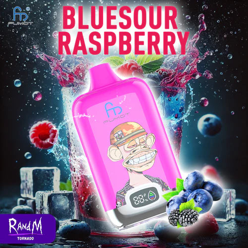 RandM Digital Box 12000 Vape Bluesour Raspberry