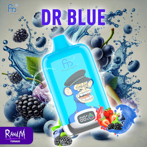 RANDM Digital Box Puff 12K Taff Dr Blue