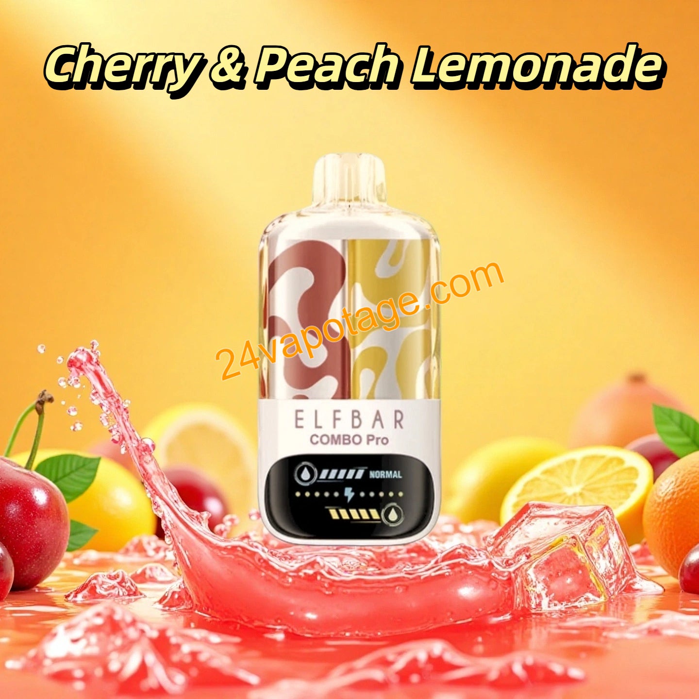 Cherry & Peach Lemonade Elf Bar 30K Combo Pro