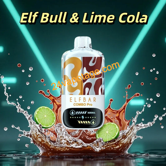 Elf Bull & Lime Cola Puff Elf Bar Combo Pro 30K