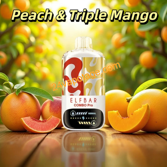Peach & Triple Mango Elf Bar Combo Pro 30000