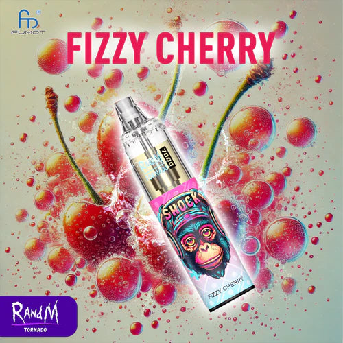 RandM Tornado Puff 7000 Taff Fizzy Cherry Cigarette électronique Jetable