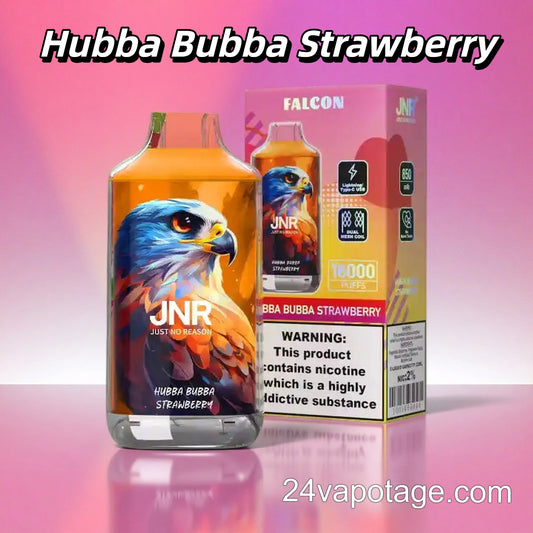 Puff JNR 16K Hubba Bubba Strawberry