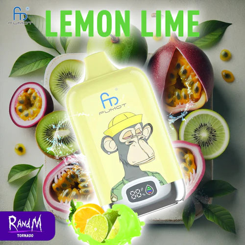 Puff RANDM Digital Box 12000 Taff Lemon Lime