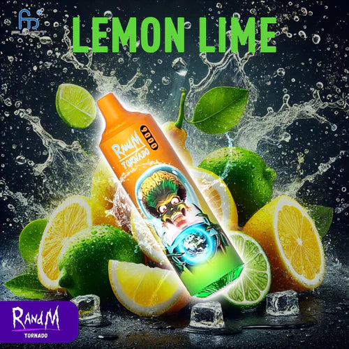 Puff RandM Tornado 9000 Taff Lemon Lime
