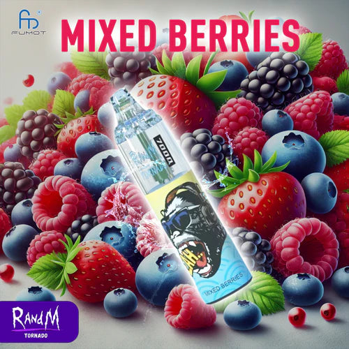 Tornado Puff 7000 Taff Mixed Berries Cigarette électronique Jetable