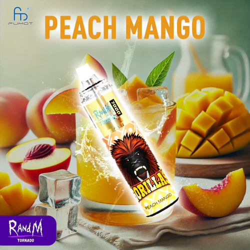 Tornado Puff 7000 Taff Cigarette électronique Jetable Peach Mango Saveur