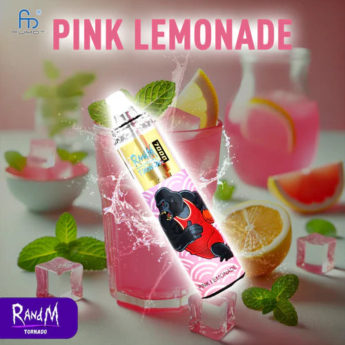 Cigarette électronique Jetable RandM Puff 7000 Taff Pink Lemonade