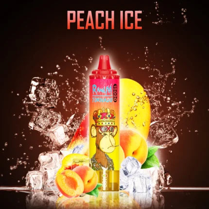 RandM Tornado 15K bouffées Peach Ice