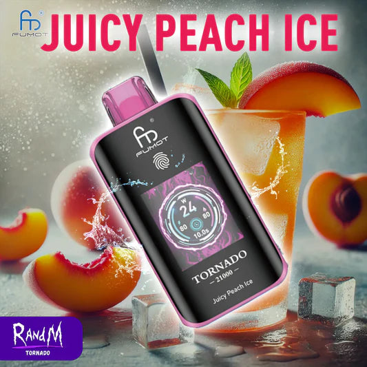 RandM Tornado 25000 Puffs Juicy Peach Ice