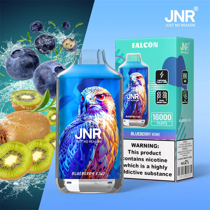 Blueberry Kiwi Puff JNR Falcon 16k Puffs