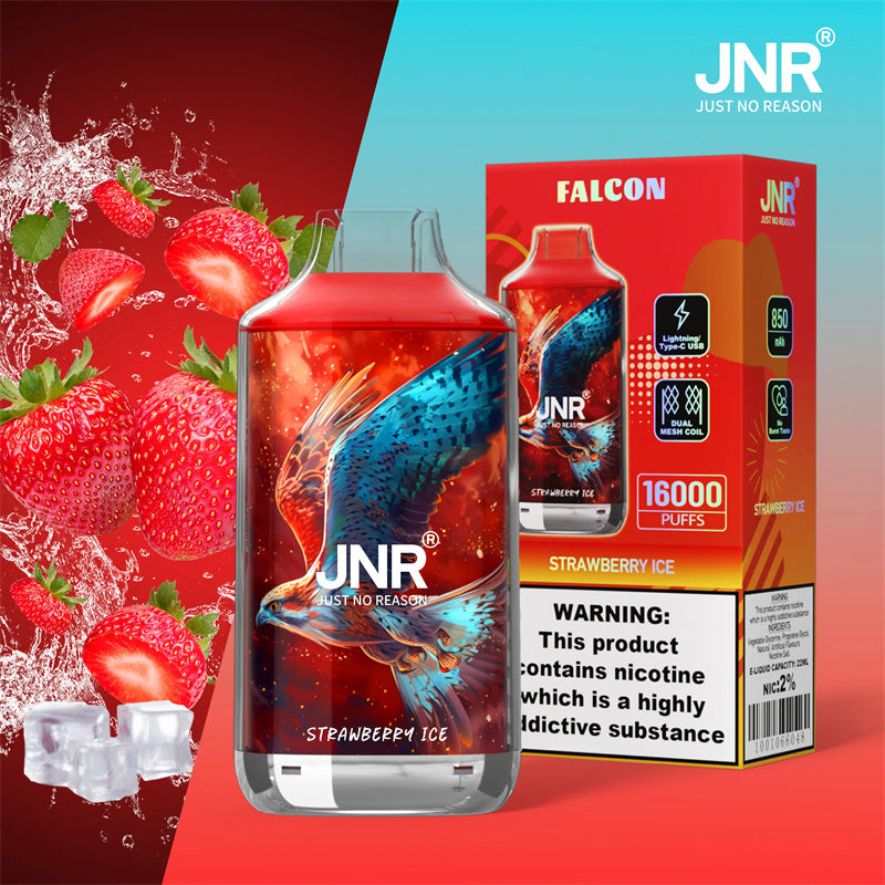 JNR 16K Taff Strawberry Ice 22 ml d'e-liquide