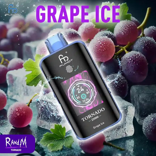 RandM Tornado 25000 Vape Grape Ice