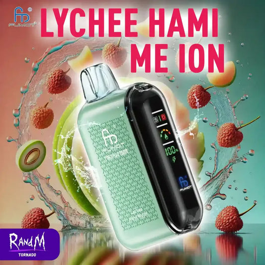 RandM Tornado 20K Vape Litchi Hami Melon