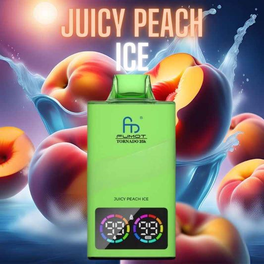 RandM Tornado 35000 Taff Juicy Peach Ice