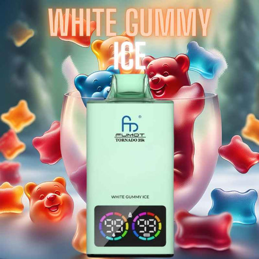 RandM Tornado Vape 35000 White Gummy Ice