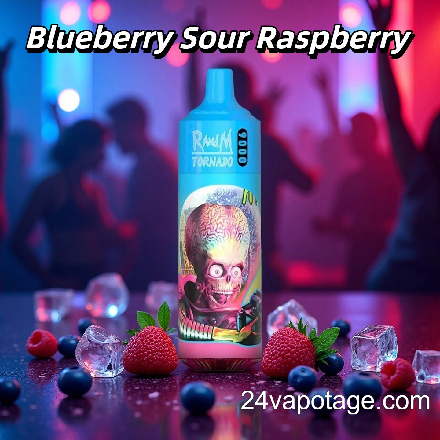 Blueberry Sour Raspberry Randm Tornado 9000