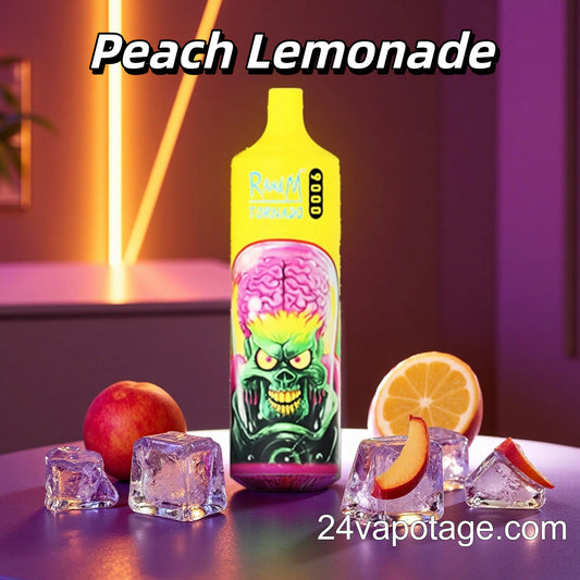 RandM Tornado 9000 Peach Lemonade