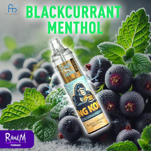 RandM Tornado 7K Puffs Blackcurrant Menthol