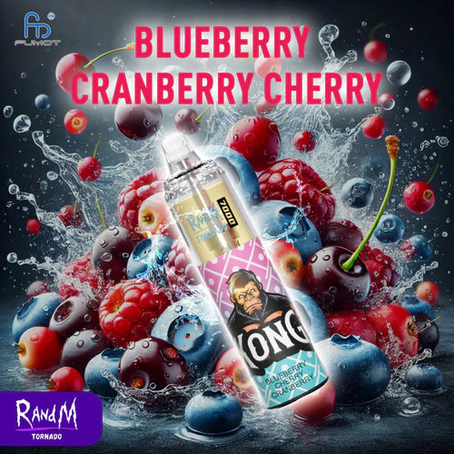 RandM Tornado 7000 Taff Blueberry Cranberry Cherry