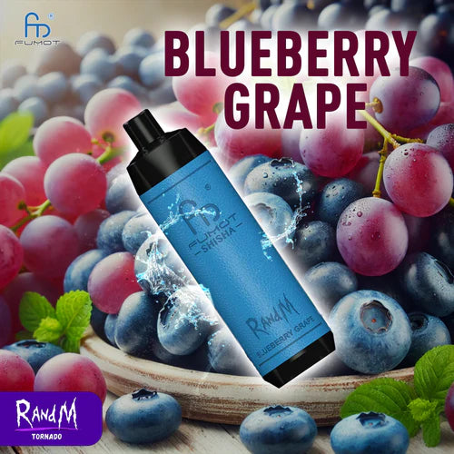 Randm Shisha 10000 Vape Blueberry Grape