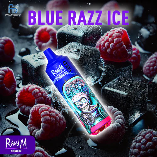 Randm Tornado 9000 Blue Razz Ice Vape