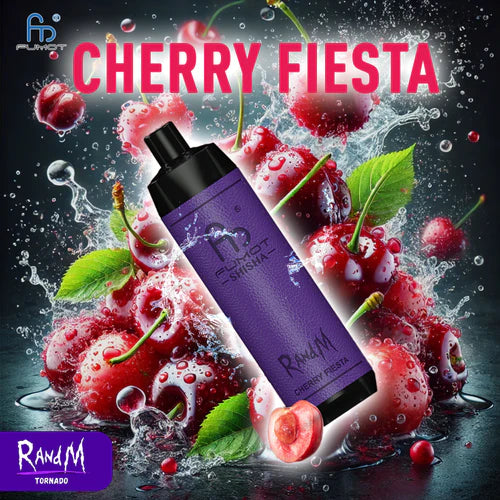 Puff RandM Shisha 10000 - Cherry Fiesta