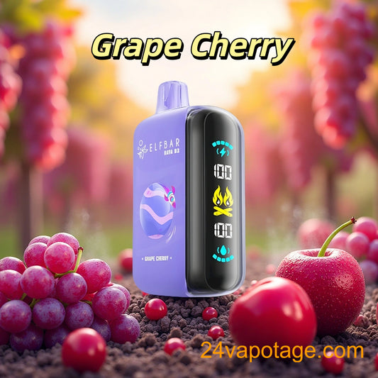 Grape Cherry Elf Bar Raya D3 25K