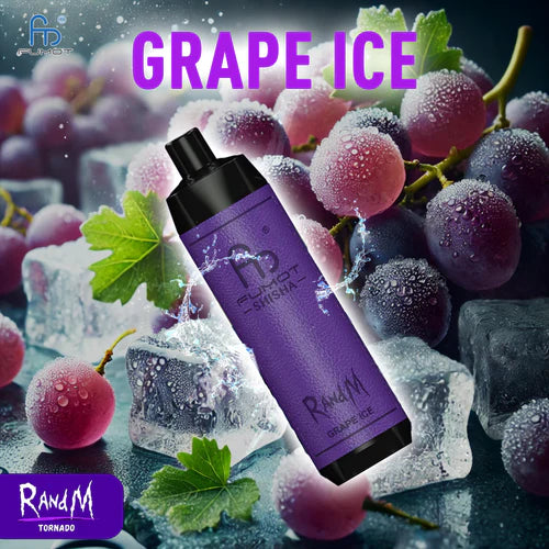 RandM Shisha 10000 Vape Grape Ice