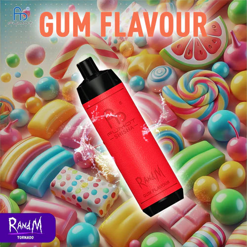 RandM Shisha Vape 10000 – Gum Flavour